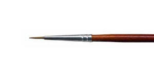 BRUSH SABLE SPOTTER SIZE # 0 EB8150