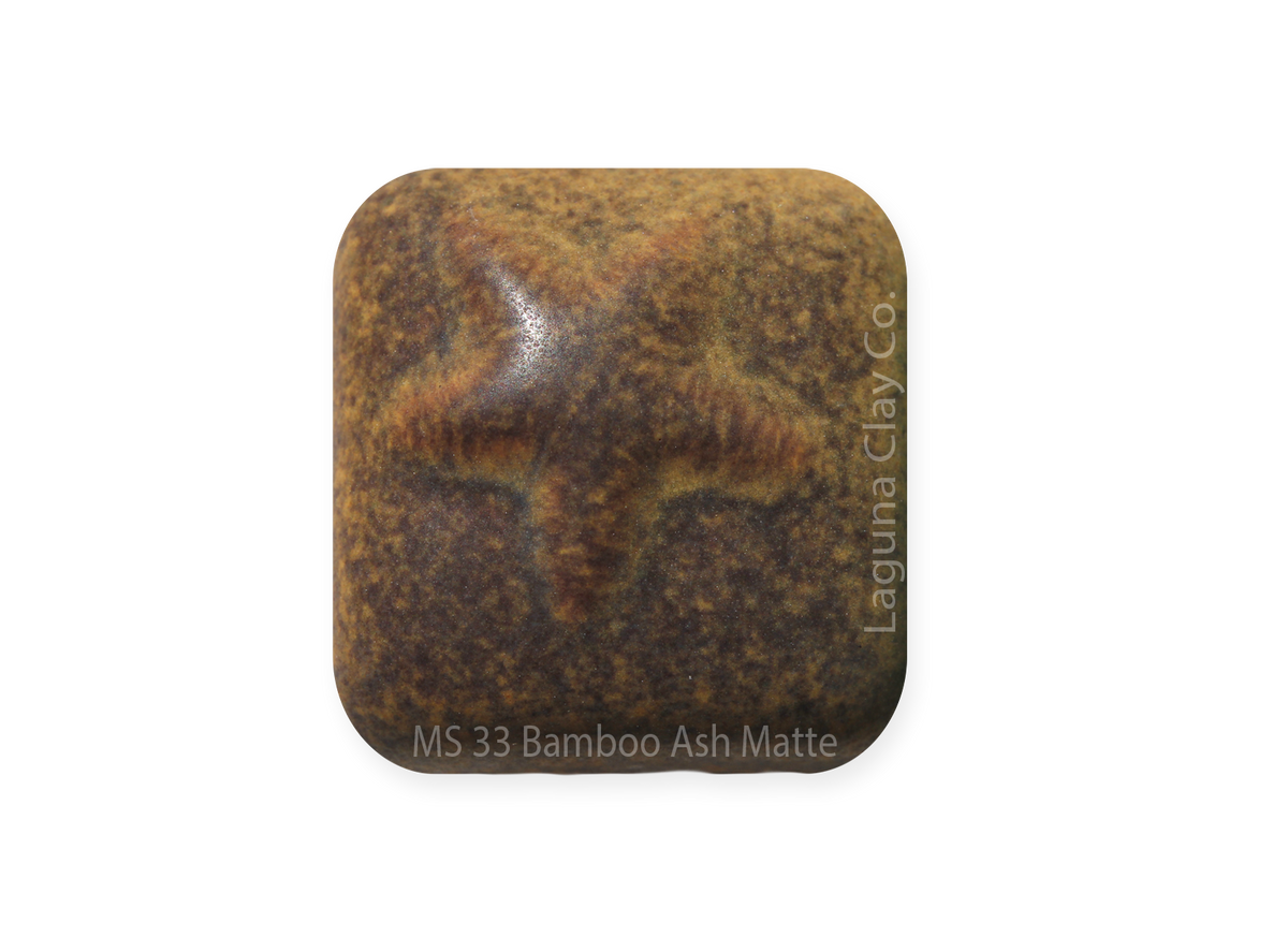 MS-33 BAMBOO ASH MATTE GLAZE-Dry
