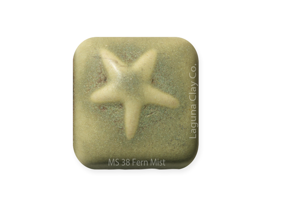 MS-38 FERN MIST GLAZE-Dry
