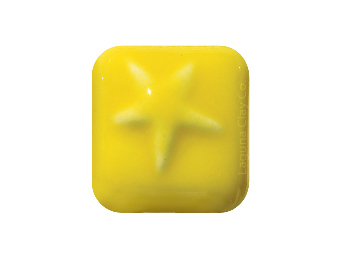 MS-320 VERSA-5 BRIGHT YELLOW GLAZE-Dry