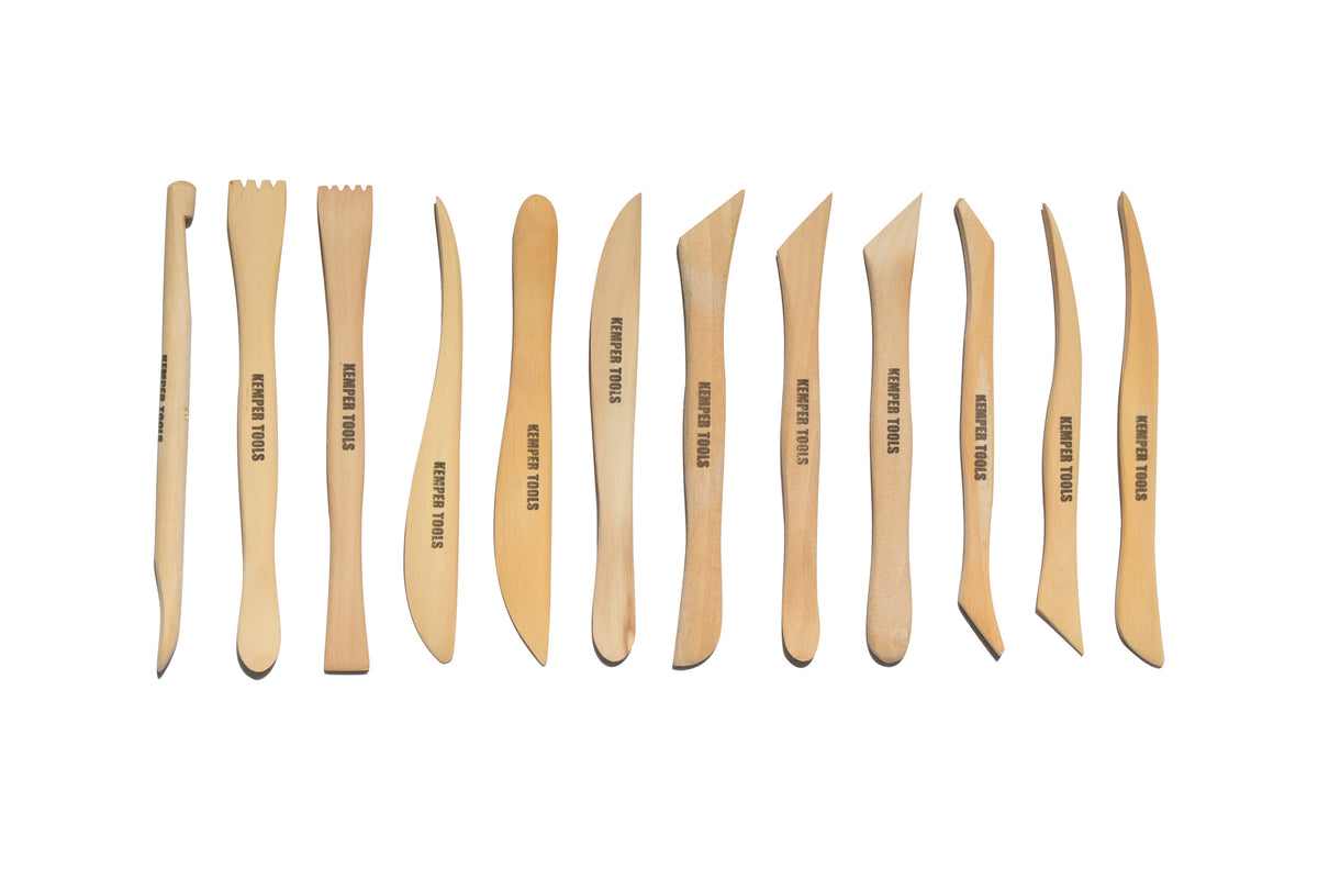 JAS 6" WOOD MODELING TOOL SET