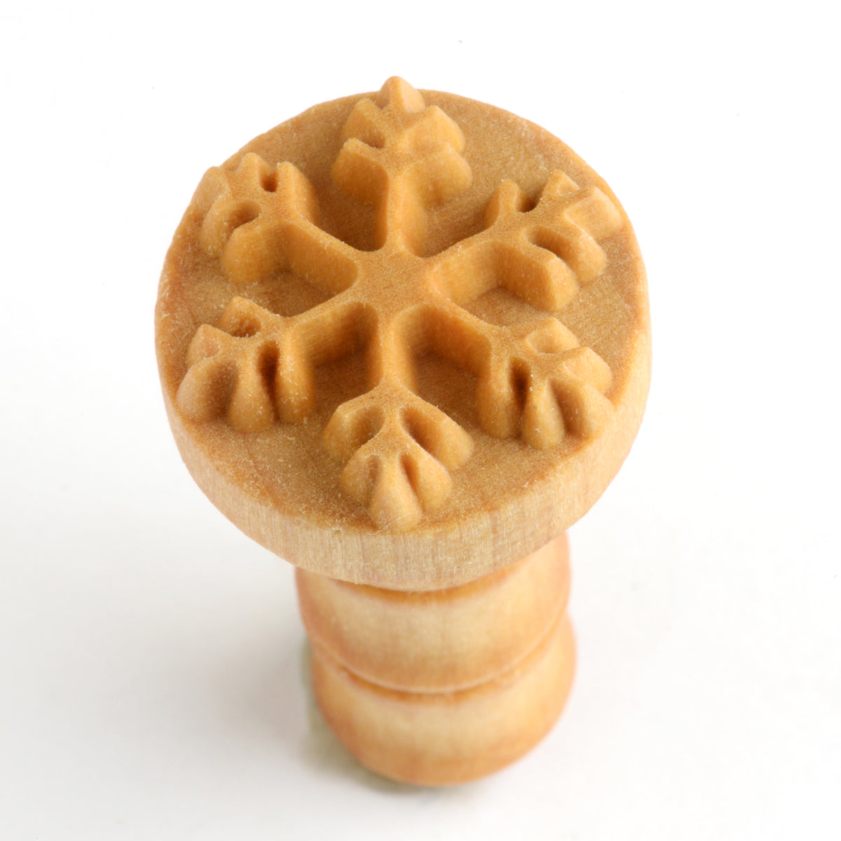 MKM SCM-092 SNOWFLAKE MED. ROUND STAMP