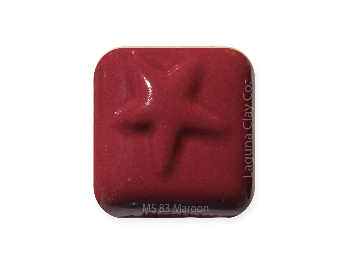 MS-83 MAROON GLAZE-Dry