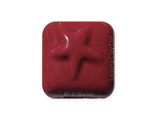 MS-83 MAROON GLAZE-Dry