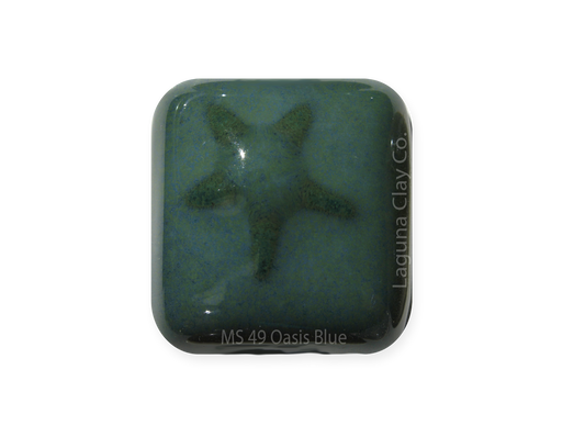 MS-49 OASIS BLUE GLAZE-Dry
