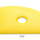 MUDTOOL #4 RIB, YELLOW/SOFT TM661Y4