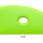 MUDTOOL #4 RIB, CHARTREUSE/MEDIUM TM661C4