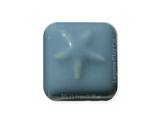 MS-71 FRENCH BLUE GLAZE-Dry