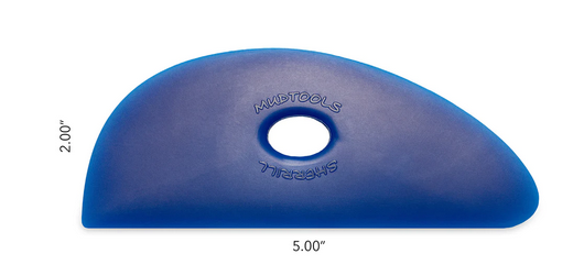 MUDTOOL #3 RIB, BLUE/FIRM TM660B3