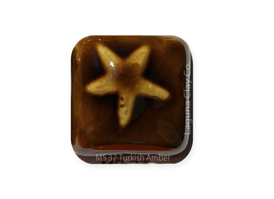 MS-37 TURKISH AMBER GLAZE-Dry