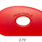 MUDTOOL #0 RIB, RED/VERY SOFT TM657R0