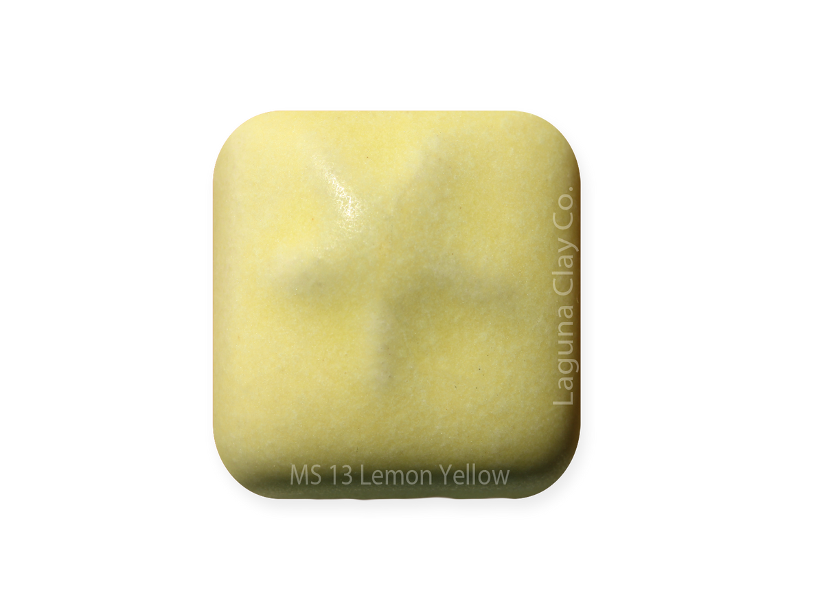 MS-13 LEMON YELLOW GLAZE-Dry