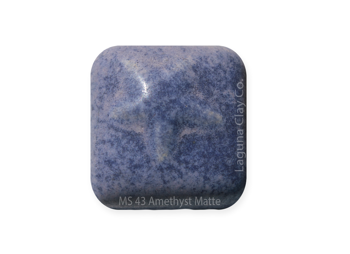MS-43 AMETHYST MATTE GLAZE-Dry