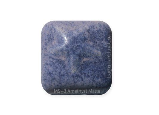 MS-43 AMETHYST MATTE GLAZE-Dry