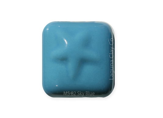 MS-82 SKY BLUE GLAZE-Dry