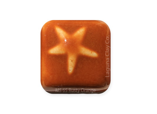 MS-65 RUSTY ORANGE GLAZE-Dry