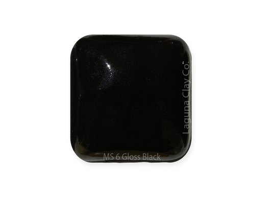 MS-6 GLOSS BLACK GLAZE-Dry
