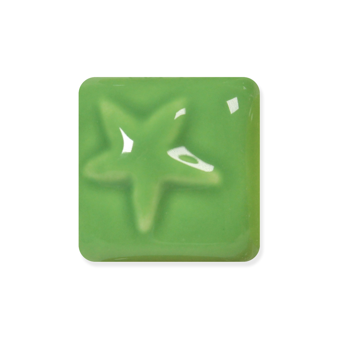 EM-1027 APPLE GREEN GLAZE-Dry