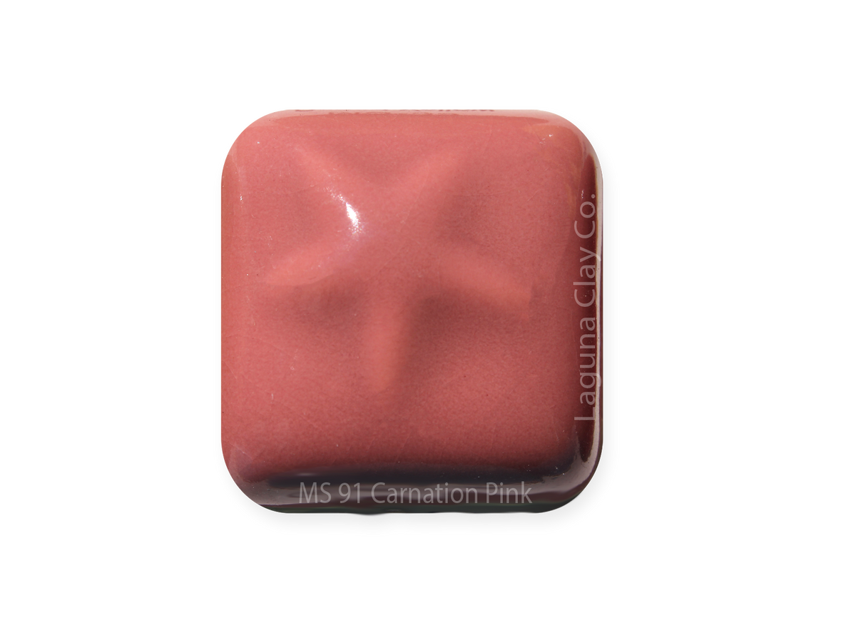 MS-91 CARNATION PINK GLAZE