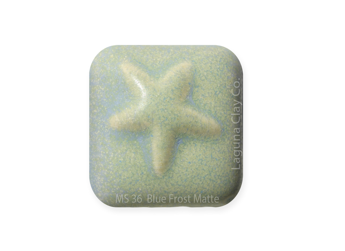 MS-36 BLUE FROST MATTE GLAZE-Dry