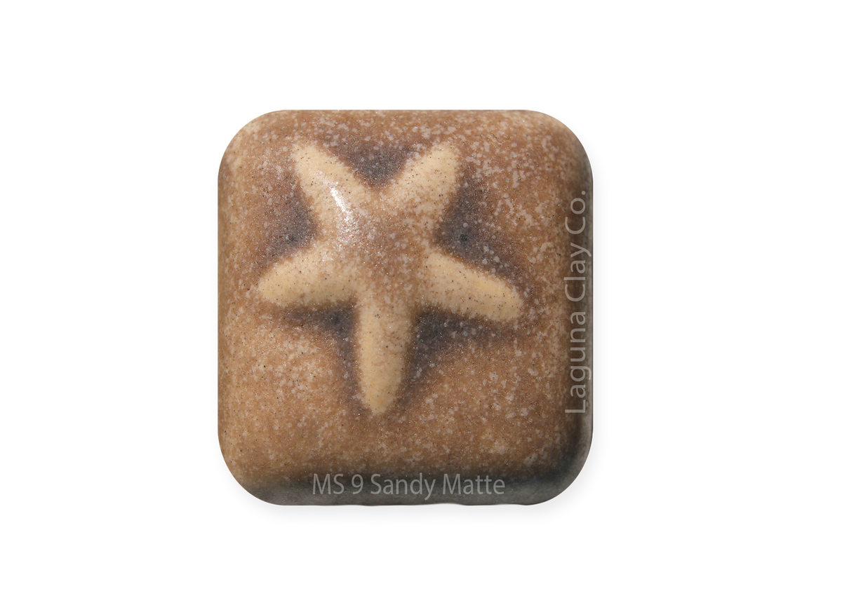 MS-9 SANDY MATTE GLAZE-Dry