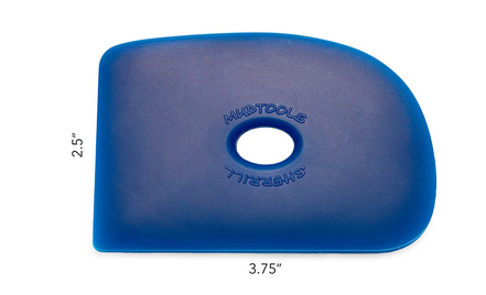 MUDTOOL #2 RIB, BLUE/FIRM TM659B2