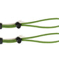 XIEM CLAY BAG TIES-LIME GREEN (SET OF 2) TXTIEG