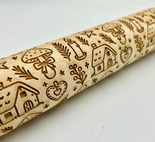 SWEET ROLLING PINS, COZY CHRISTMAS COTTAGE #1321