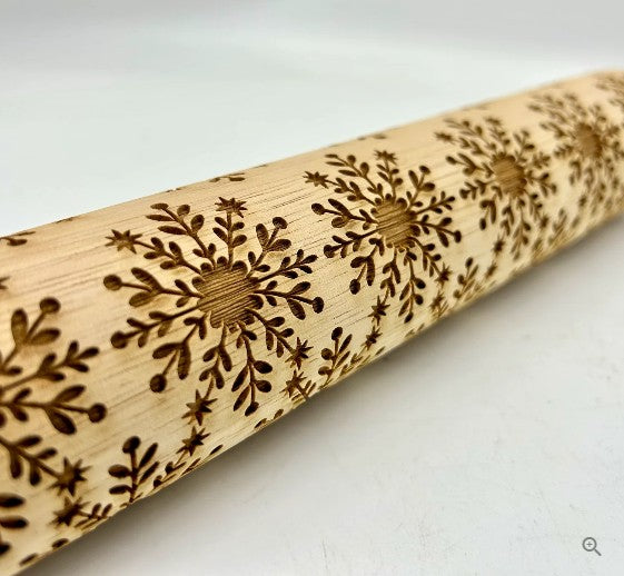 SWEET ROLLING PINS, ELEGANT SNOWFLAKE #2560