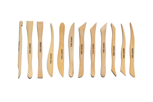 JAS 6" WOOD MODELING TOOL SET