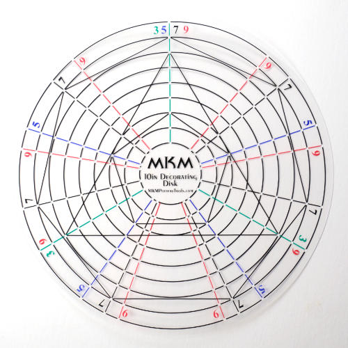 MKM 10" DECORATING DISKS SET
