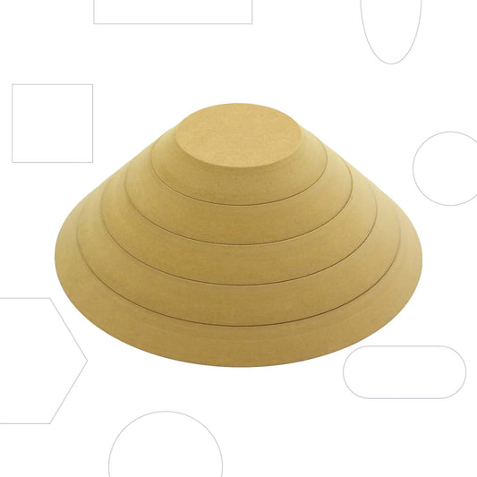 GR POTTERY ROUND STACK PACK (5 PIECE)