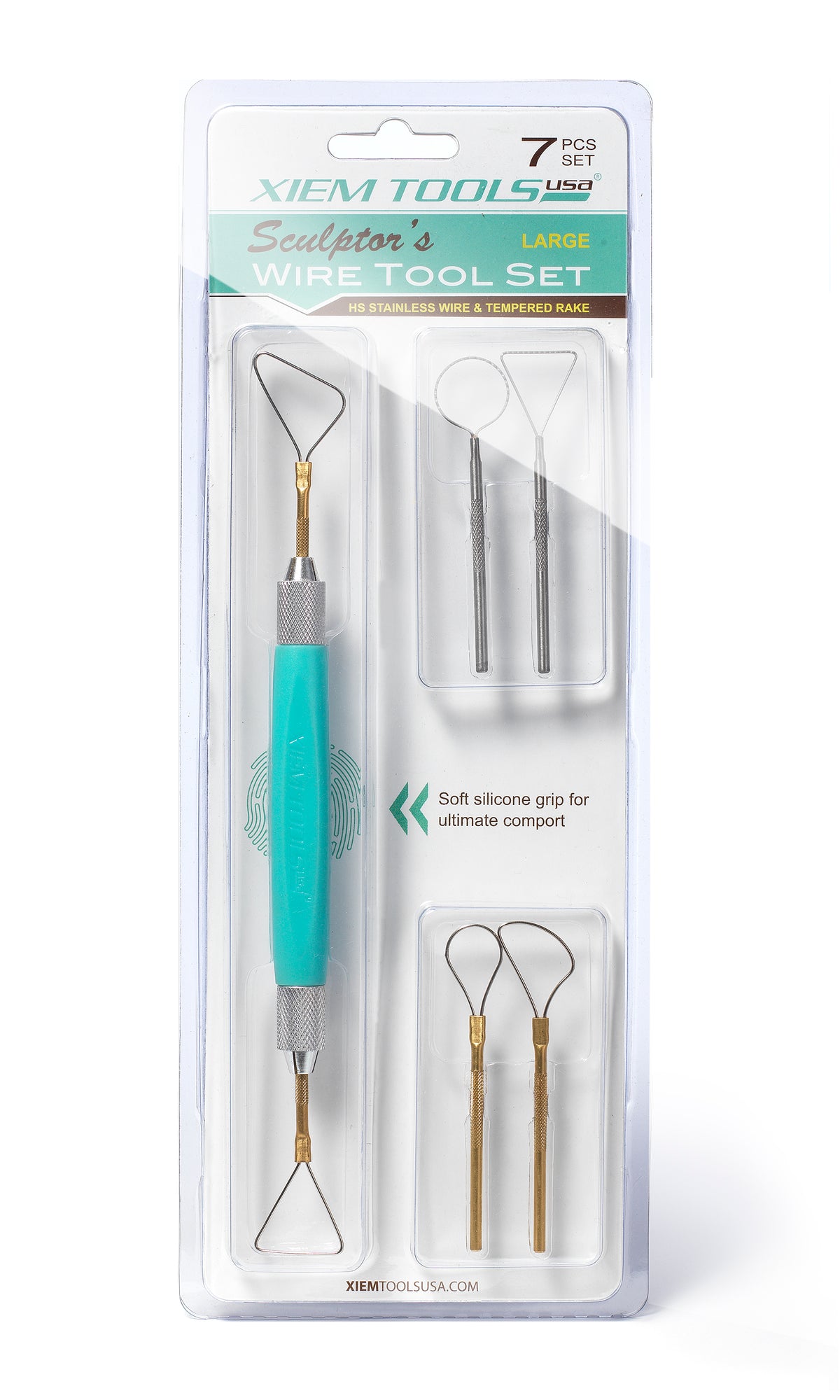 XIEM SCULPTOR'S WIRE TOOL SET-LARGE (7piece) TXSWTSL