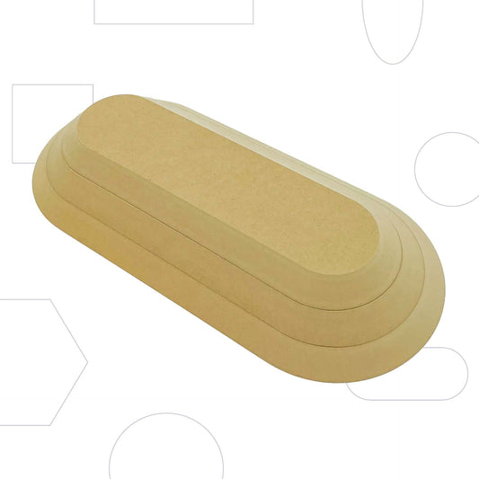 GR POTTERY ROUNDED RECT. STACK PACK (3 PIECE)